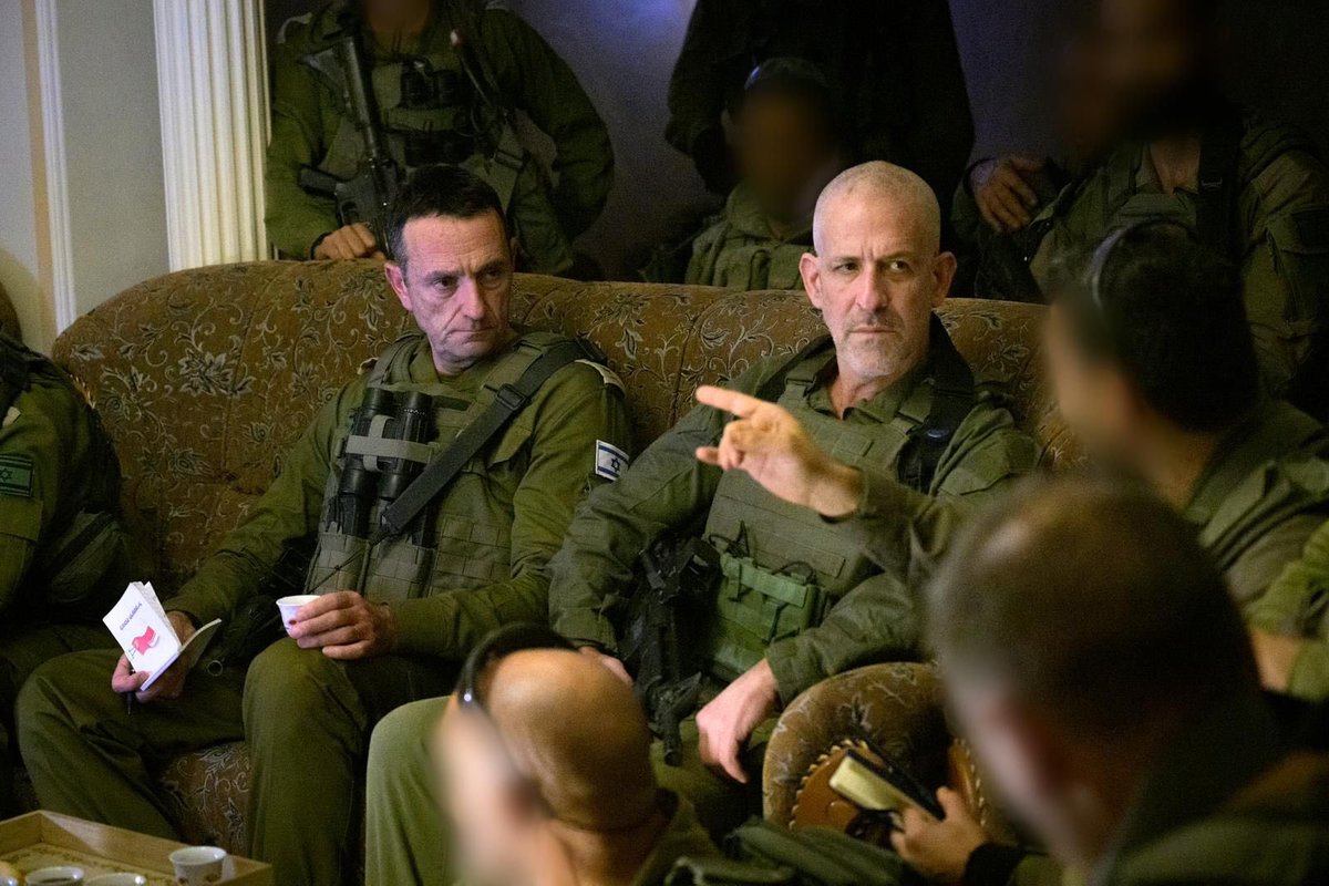 LTG Herzi Halevi, alongside the head of the ISA attended a situational assessment inside Gaza. LTG Herzi Halevi gave due regard to all the troops currently operating in Gaza, stating:

“The pace of the entrance and the course of the entrance is very impressive, also speaking in