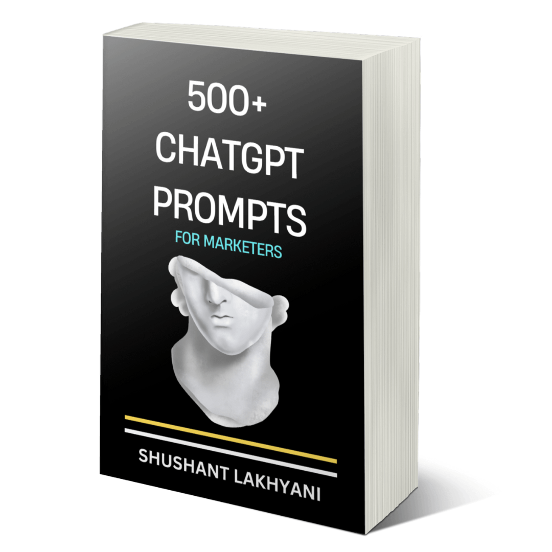 Marketers save 100s hours of manual work using ChatGPT. 

I've prepared a resource with 500+ ChatGPT prompts for marketers.

To get it,
1. Like
2. Comment '🔥'
3. Repost
4. Follow me (so I can send you)