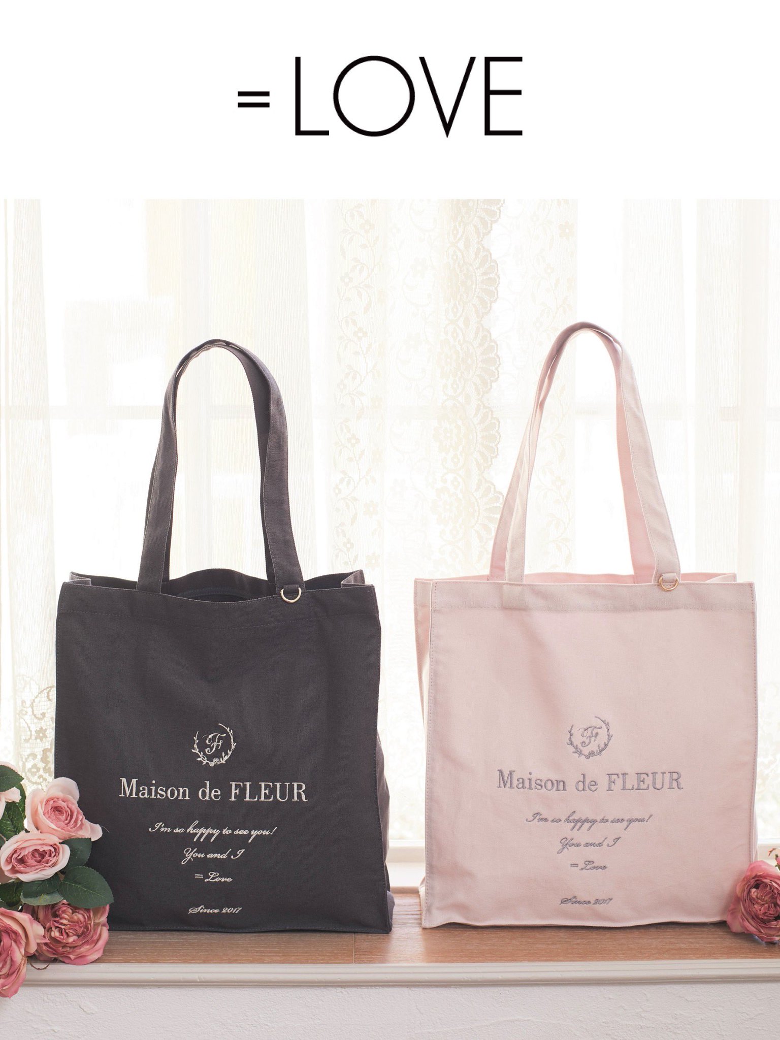 【FC限定】 =LOVE 個別スクエアトートバッグ 髙松瞳 FC限定】 =LOVE 個別スクエアトートバッグ 髙松瞳