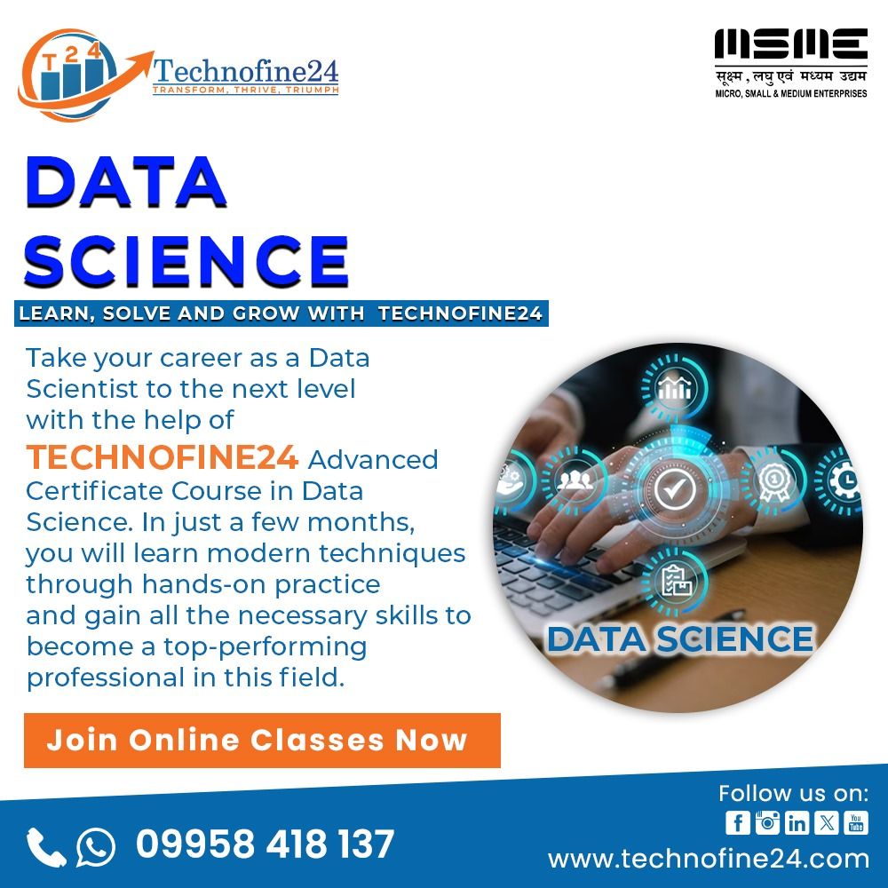 TechnoFine24's tweet image. Data science illuminates the path forward, transforming raw information into actionable intelligence. Discover the power of data-driven innovation and informed decision-making. #DataScienc

#technofine #DataScience #Analytics #MachineLearning
#BigData #AI #DataMining