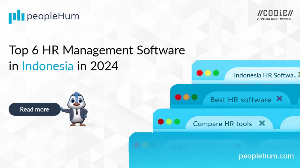 Streamline your Indonesian workforce with these essential HR tools! 🚀 Click the link to find out: s.peoplehum.com/jjvy0

#HRTech #HRSoftware #performance #worktrends #humanresources #hrinsights #chro #HRAnalytics #HRMetrics #PeopleAnalytics #jakarta #bali