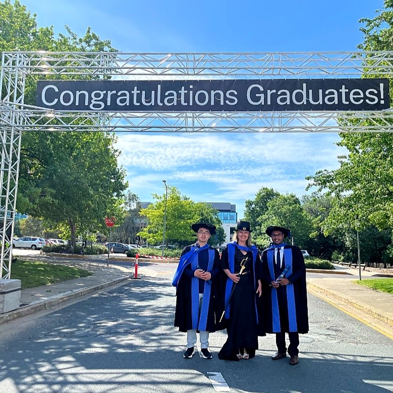 Professor Hanna Suominen (@hajasu) on Twitter photo What a wonderful day celebrating Dr <a href="/verashirayume/">ChenchenXu</a> , PhD and Dr <a href="/chirathyh/">chirathyh</a> , PhD at <a href="/ANUComputing/">ANU School of Computing</a> School of Computing of @anucecc
#MachineLearning
#deeplearning
#diabetes
#NLP
<a href="/AnuOur/">OHIOH</a>
<a href="/PostAcApp/">PostAcApp</a> What a wonderful day celebrating Dr <a href="/verashirayume/">ChenchenXu</a> , PhD and Dr <a href="/chirathyh/">chirathyh</a> , PhD at <a href="/ANUComputing/">ANU School of Computing</a> School of Computing of @anucecc
#MachineLearning
#deeplearning
#diabetes
#NLP
<a href="/AnuOur/">OHIOH</a>
<a href="/PostAcApp/">PostAcApp</a>