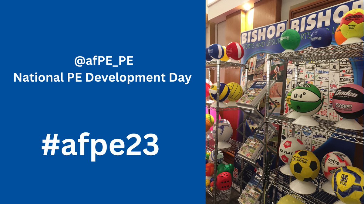 Excited to be attending the @afPE_PE National PE Development Day today. Really looking forward to meeting you all🙂
#afpe23 #pesspa