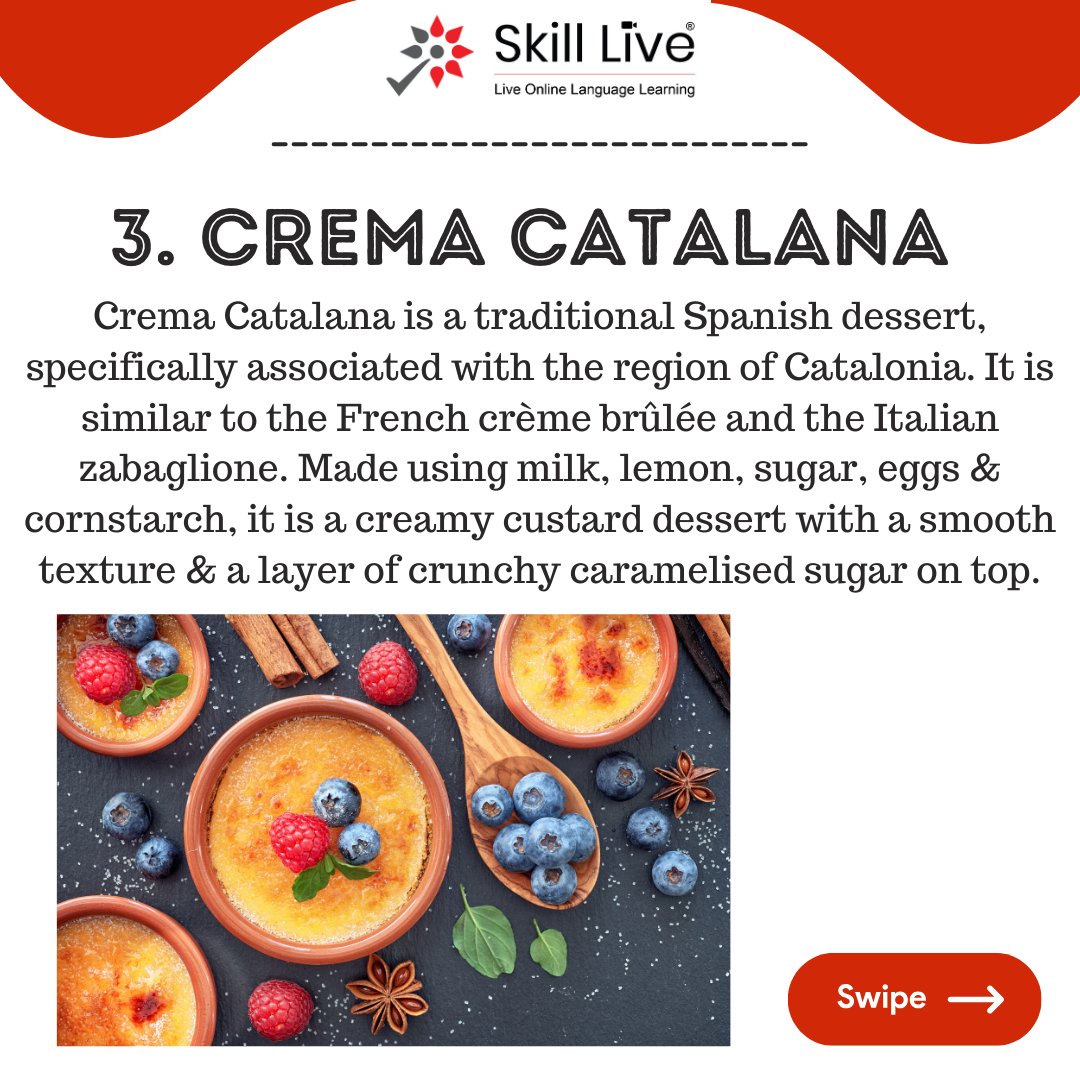 Spanish cuisine is one of the most varied and exciting in the world.

Here are some relatively easy and delicious options you can prepare which provide a taste of traditional Spanish flavours.

#skilllive #traditional #spain #spanishculture #spanishfoods #spanishcuisine #easy