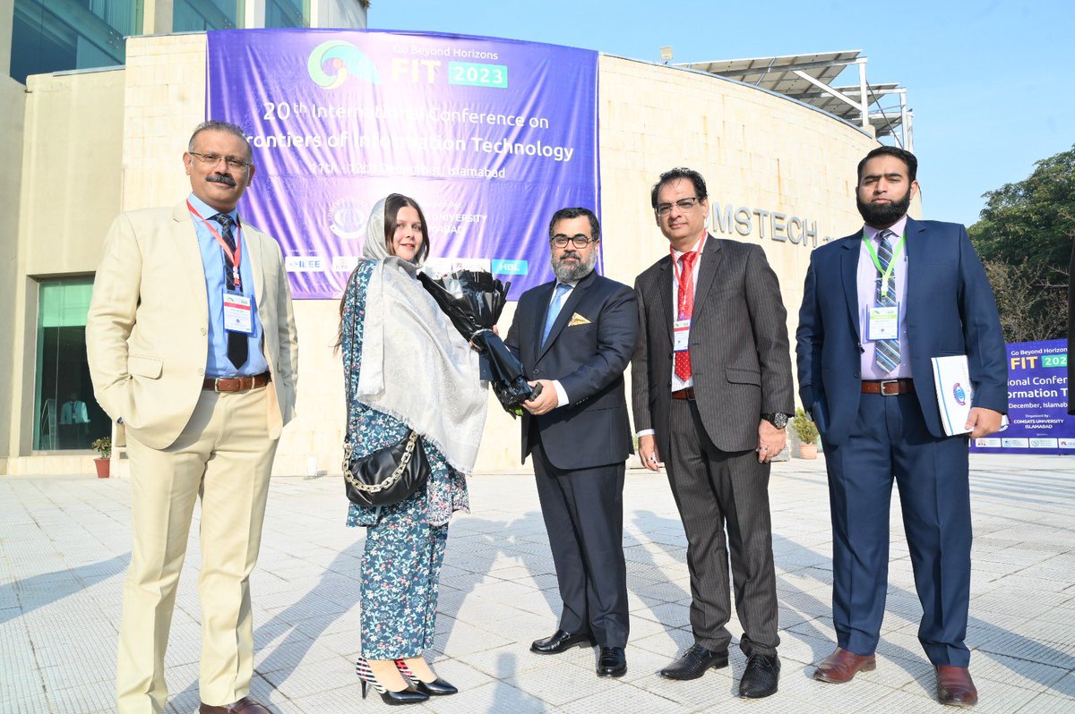 Excited at the kick-off of the International IT Conference at Comstech, Islamabad! Ms. Ann Markel's keynote was truly amazing—setting the tone for an inspiring event! #ITConference #ComstechIslamabad
