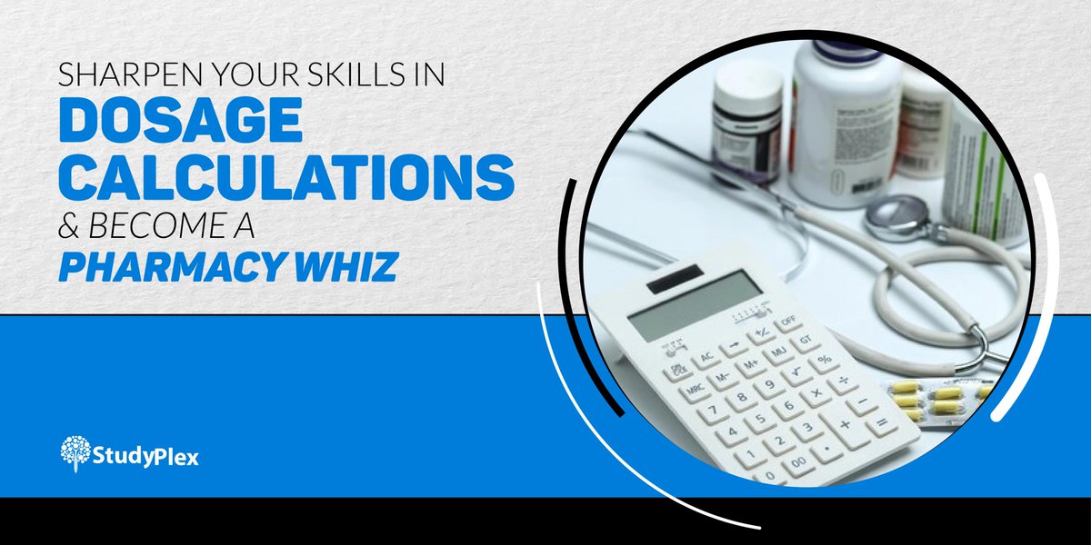 PlexStudy's tweet image. Join our course and empower your pharmacy career with the skills to calculate dosages flawlessly. 
#precision #precisionturbo #pharmacy #calculations #empower #twitchrecap #studyplex
Click:studyplex.org/course/pharmac…