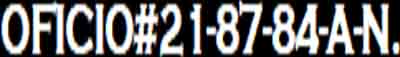 Oficio#21-87-84-AN