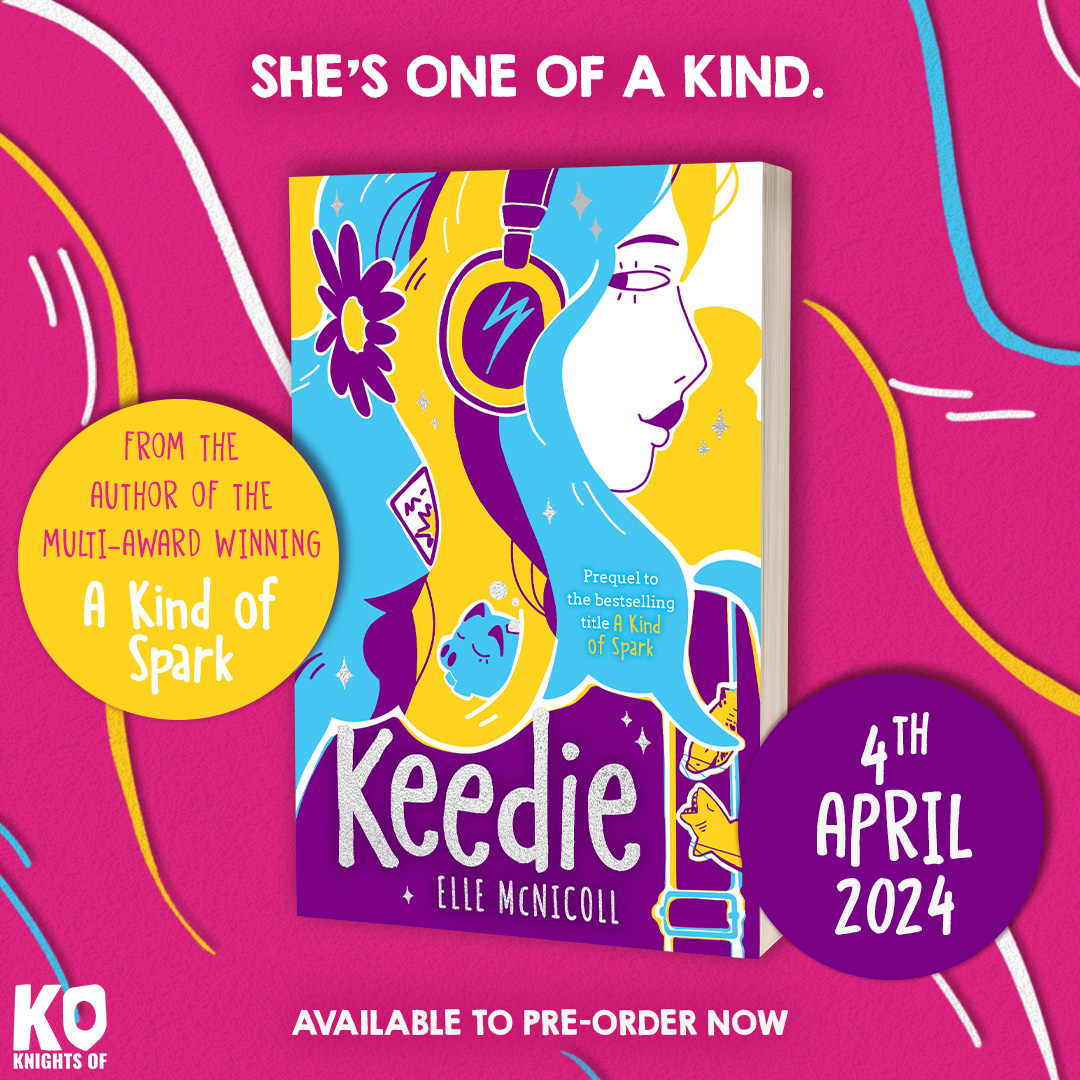We're thrilled that former Waterstones Children's Book Prize Winner @BooksandChokers' A Kind Of Spark, has a marvellous prequel coming in 2024, set 5 years in the past, with a brand new cover illustrated by the great @kayaotic! Preorder your copy here: bit.ly/47SA3t0