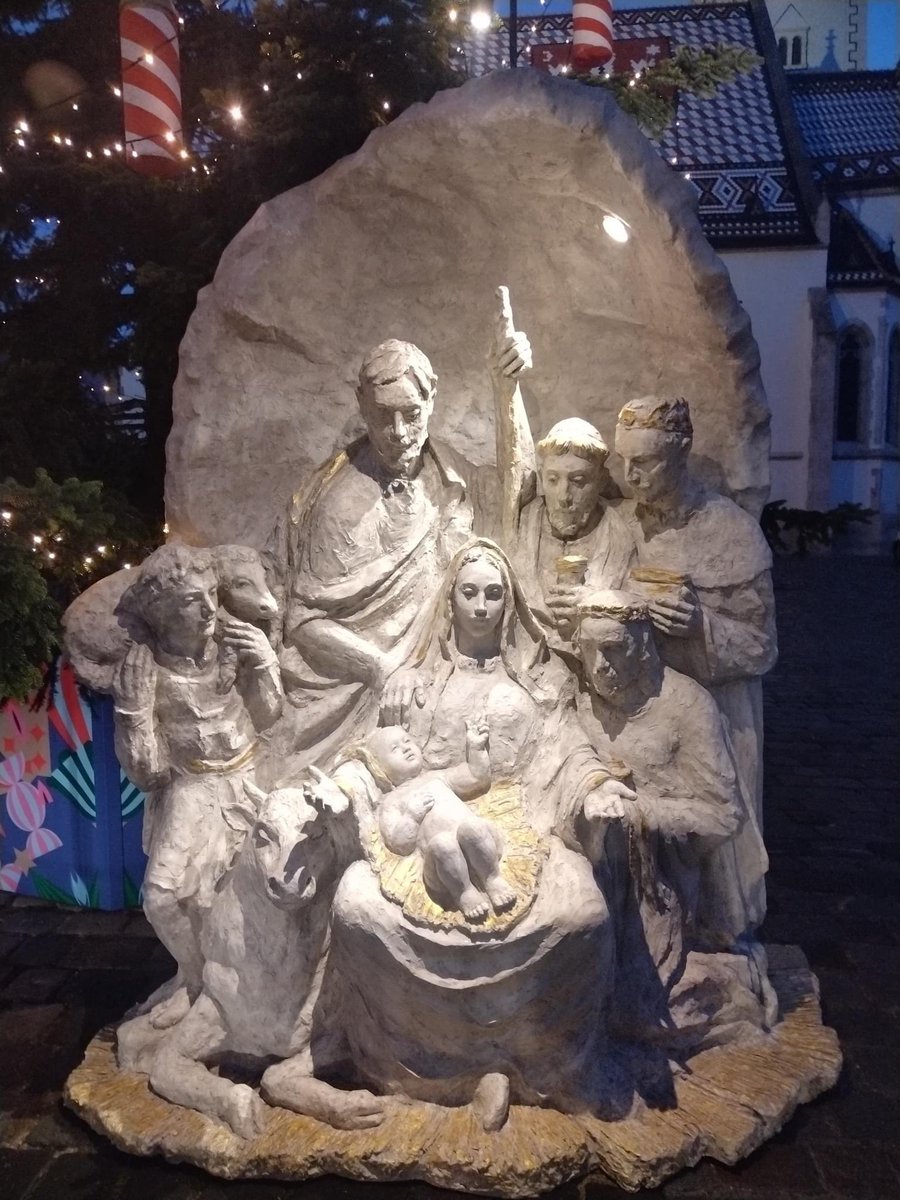 Keeping Christ the center of Christmas 

A Christmas crib in the heart of Zagreb, Croatia.