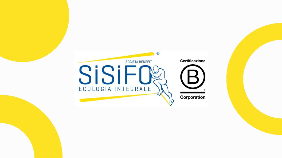 sisifosrl's tweet photo. #Sisifo Società Benefit conferma il suo impegno verso la sostenibilità ambientale, il valore delle persone e la promozione di un'economia circolare diventando Certified B Corporation .

Leggi di più 👉https://t.co/dDTYqFjxVP

#BCorp @BCorpItalia https://t.co/TCFM1jS99d
