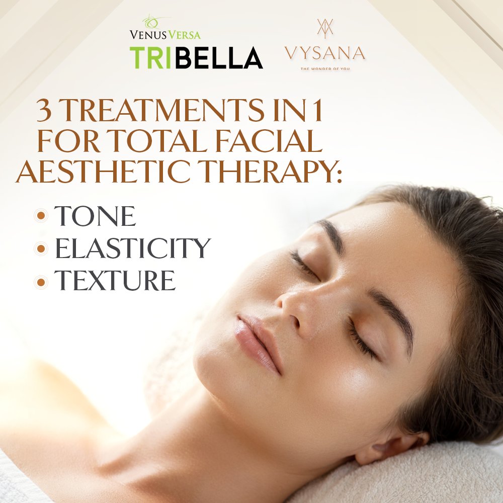 VysanaLife's tweet photo. Venus Versa Tribella. The Complete Skin Renewal Treatment.
Enjoy the best skin of your life
Book Your Vysana Tribella Consultation Now ⤵️
https://t.co/1uAT6evtsj
#wrinkletreatment #antiaging #wrinklereduction #skincare #wrinklesbegone #beauty https://t.co/ATD1MDAggd