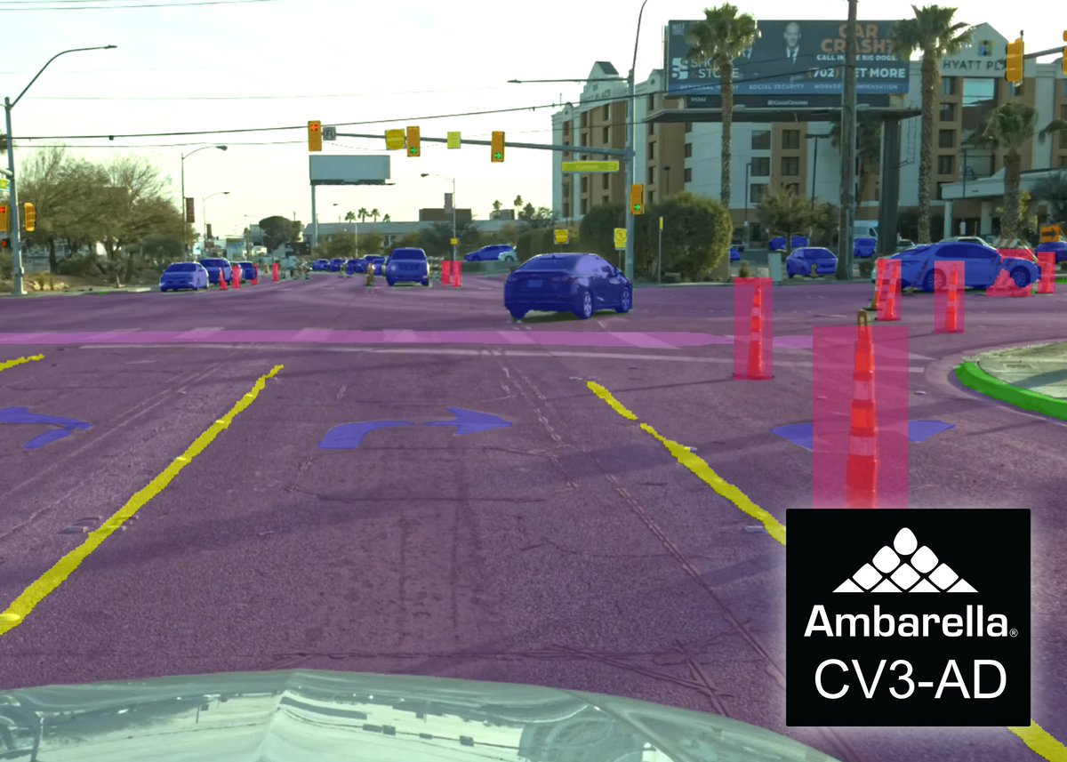 Ambarella_Inc's tweet photo. #Ambarella, today launched our #autonomousdriving (AD) software stack! The neural network-based stack boosts #AI efficiency for perception, sensor fusion, &amp; path planning, scalable for L2+ and higher. Read today’s press release: https://t.co/wOLTL3Va5U

$AMBA #Automotive https://t.co/3umhvT7gMX
