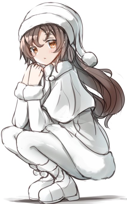 宗谷ちゃん～

#艦これ版深夜の真剣お絵描き60分一本勝負 
#艦これ版真剣お絵描き60分一本勝負_2023121212 