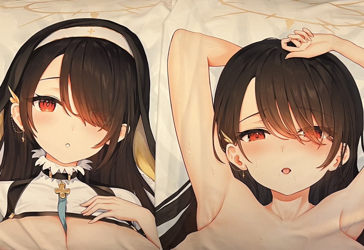 冬コミで出す抱き枕カバー色校!
え○ち確認しました 