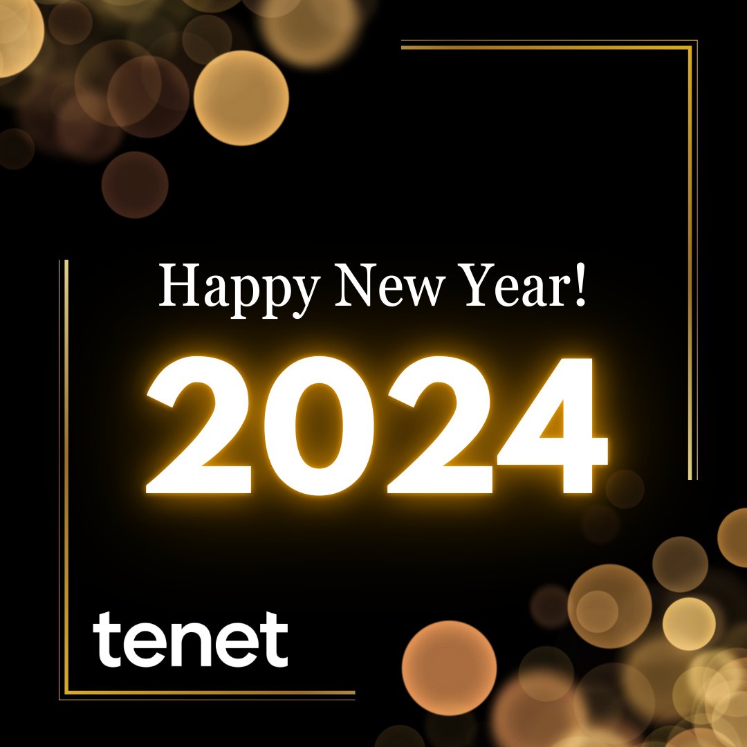 Happy New Year from everyone at Tenet!