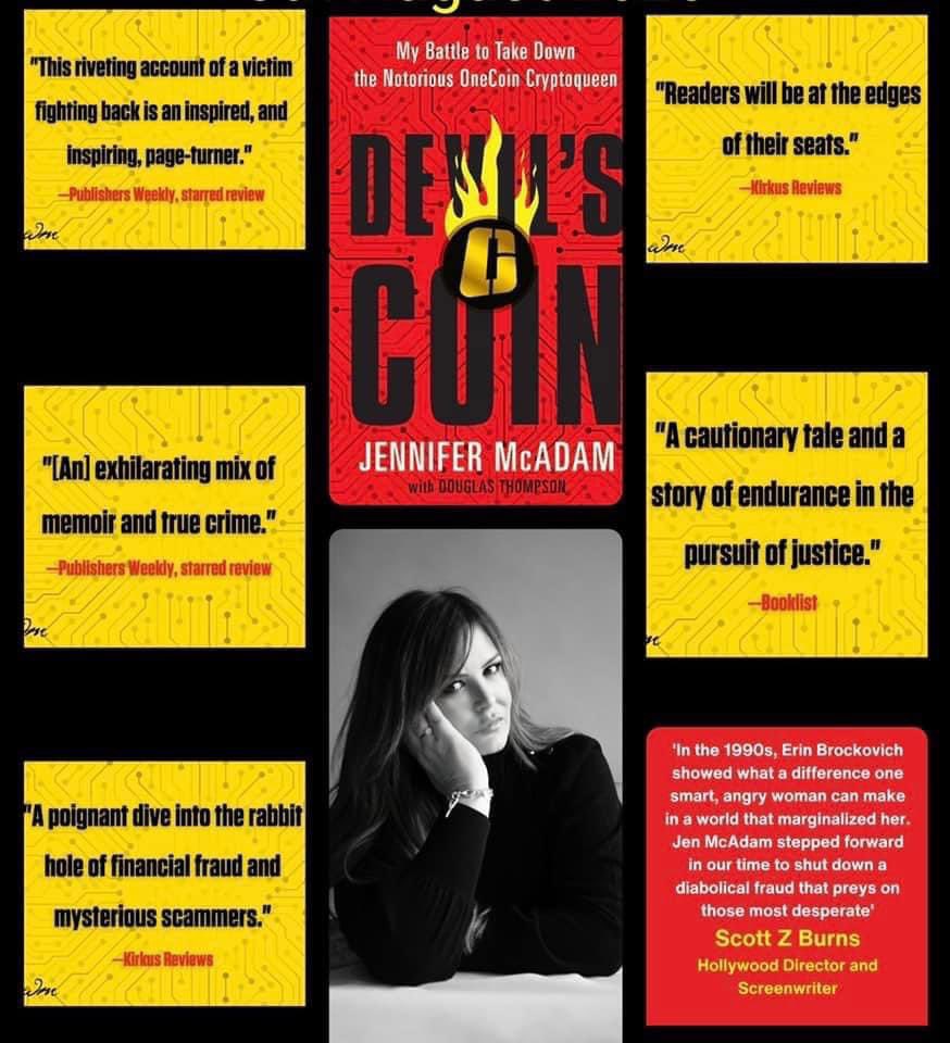 JenMcAdamUK's tweet photo. As a thank you for all the wonderful support over the last few years on Twitter I have 4 free signed copies of my book #DevilsCoin to give away. Please leave a like or comment below if you would like to receive a free signed copy of my book.
https://t.co/aynRh2BbxE
Love
Jen ❤️ https://t.co/AvrhuXJDvJ
