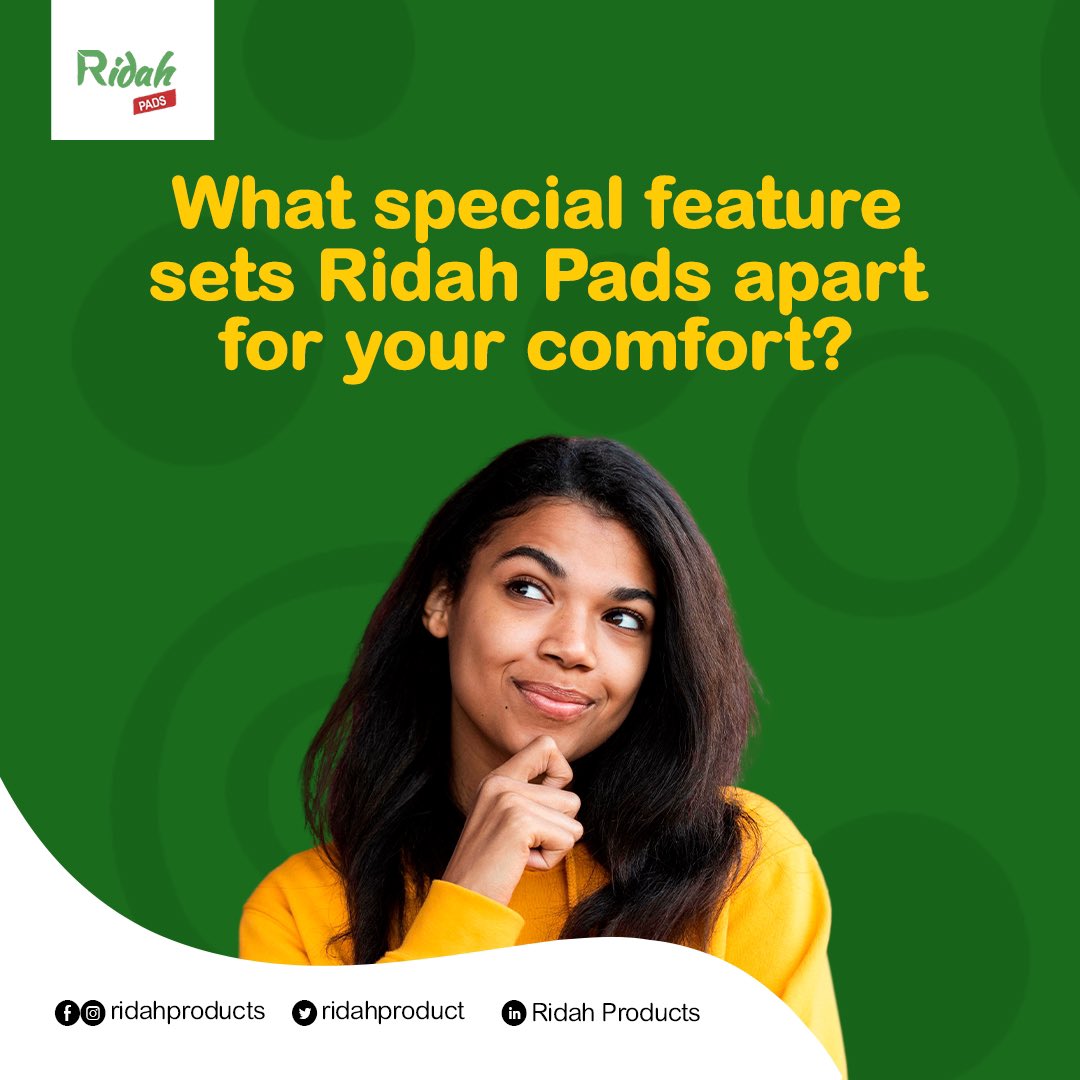 RidahProduct's tweet image. Ladies, how well do you know your Sanitary Pads?

Where are all our trivia pro?

Share your answers in the comment section, Winner(s) will be announced later 

Answer will be posted later, stay tuned 

Check our previous posts for clues 😄

 #RiddleChallenge #puzzle #trivia #pad