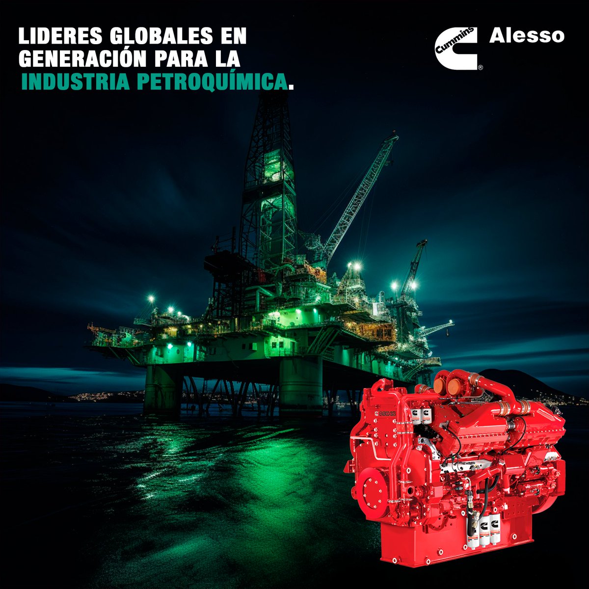 Alesso_Cummins's tweet photo. La resistencia y capacidad de trabajo ante las condiciones más duras, hacen de #Cummins la mejor opción para la industria petroquímica y minera.
Ofreciendo ⚡ energía confiable con la mejor eficiencia en todo momento.

Escríbenos por 📲 Whatsapp: https://t.co/WznsY3SgfY https://t.co/Iqq5XQqBUs