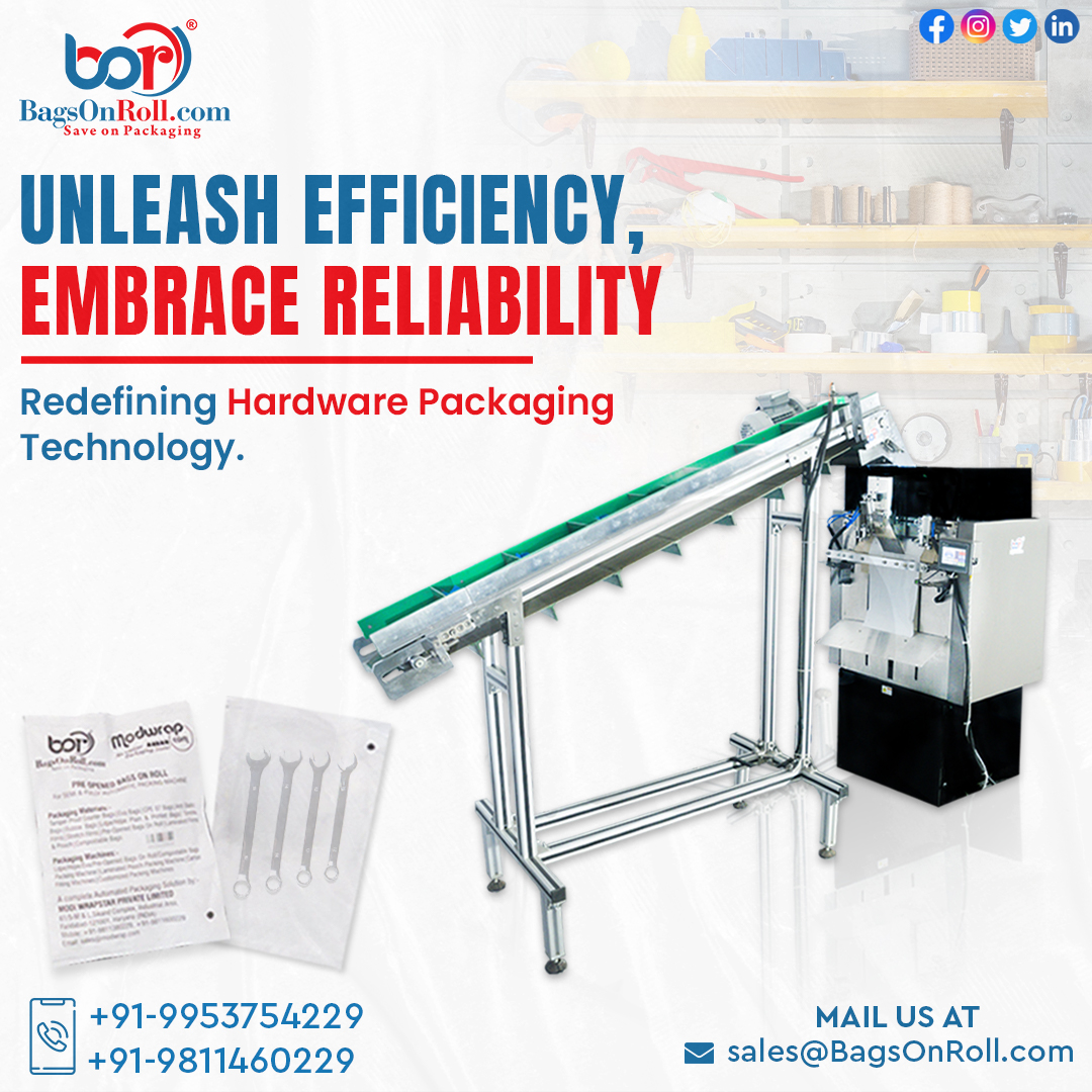 bagsonroll's tweet image. Unleash Efficiency, Embrace Reliability
Redefining Hardware Packaging Technology.

Connect with us to know more
📲 +91-9953754229, +91-9811380229
📩 sales@BagsOnRoll.com
🌐 bagsonroll.com

#bagsonroll #packagingmachine #packplus #exhibition #award #machinepackaging