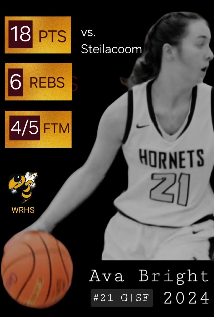 <a href="/wrladyhornets/">WR Lady Hornets Hoops</a> move to (3-0) with win over Steilacoom 76-37.

Positive start to the season for <a href="/AvaBright2024/">Ava Bright 2024</a> 
(3) game clip:

17.7 ppg
6.3 rpg
48% 2p
43% 3p
58% FT

<a href="/Justin4hoops/">Justin Prather</a> <a href="/DevinRecord/">Devin Record | Coach, Recruiter, & Scout |</a> <a href="/PGHWashington/">Prep Girls Hoops Washington</a>
<a href="/manley_tnt/">Jon Manley</a> <a href="/WickeTyler/">Tyler Wicke</a> <a href="/smithlm12/">Lauren Smith</a> 
<a href="/ManyHatsMilles/">Todd Milles</a> <a href="/SBLiveWA/">Washington High School On SI</a>