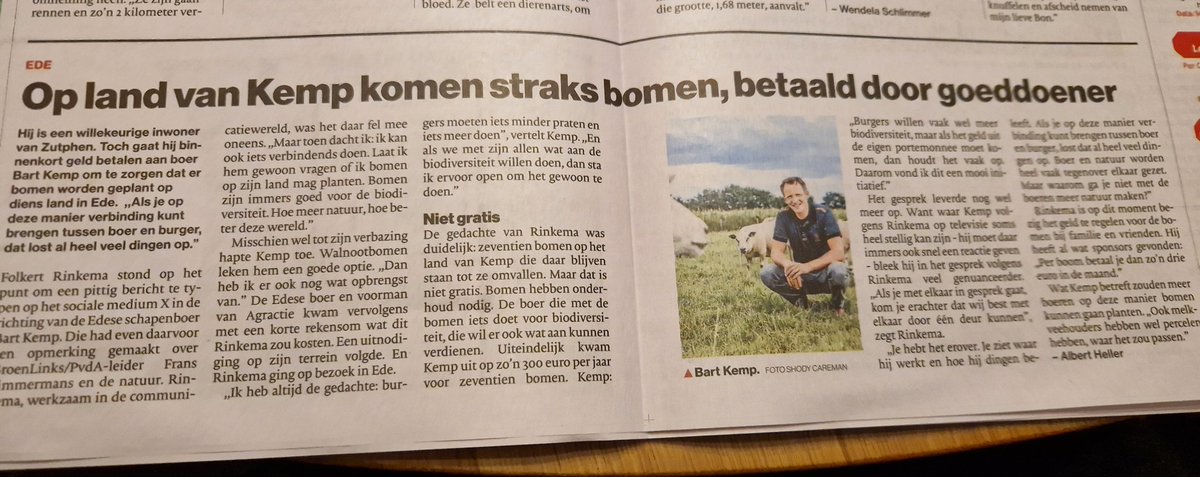 Zou toch mooi zijn als iedereen het zo aanpakt....