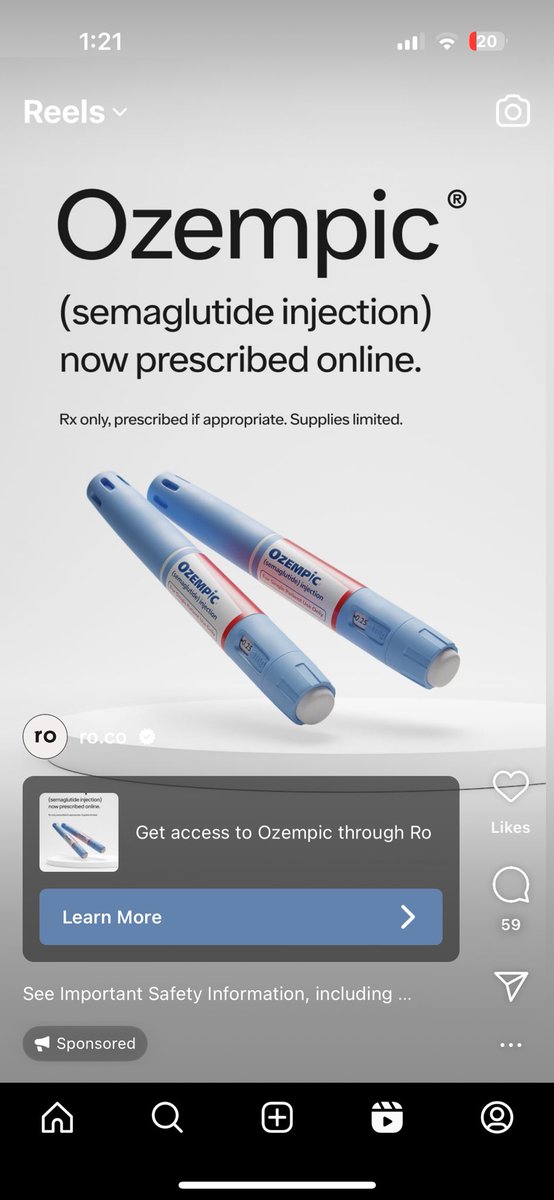MayaPlayBoi's tweet photo. Instagram got adds for ozempic TikTok shop is gonna drop the knock offs next https://t.co/BPKo4L0ZVP