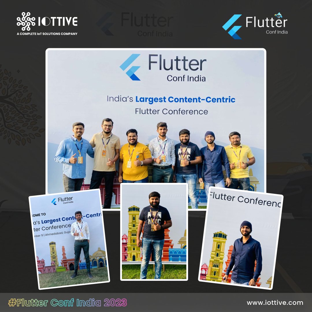 iottive's tweet image. Our IT professionals with a specialization in Flutter conquered the Flutter Conference India 2023, to unlock a new vision of cross-platform solutions in mobile app development.

#teamiottive #flutterteam #mobileappdevelopement #flutterconfindia2023