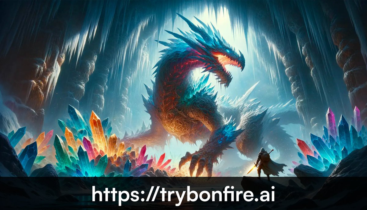 i am far too addicted to X to be able to do the big polished release post, but as they say "if you are not embarrassed by the first version of your product, you've launched too late."

come make cool stories and pretty pictures on the rewrite of my AI storyteller, Bonfire.