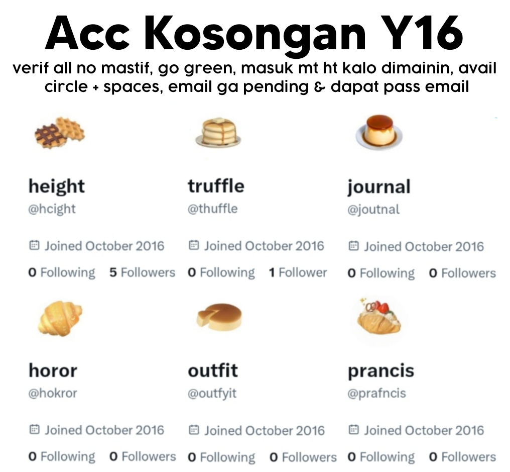 wbktu's tweet photo. ꒰ఎ wts acc kosongan y16 ໒꒱ 

https://t.co/X2ZcI3C322 / acc, take >2 ada potongan.

— verif all (no mastif)
— go green semua
— masuk mt, ht harus dimainin dulu
— dapat data acc lengkap, email ga pending
— ada circle + space

#zonauang #zonaba https://t.co/NaDDPGhkmG