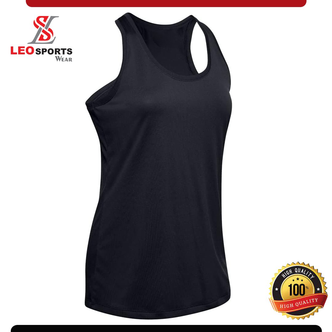 📖Women's Tech Solid Tank Top 

➛UA Tech fabric is quick-drying, ultra-soft & has a more natural feel
➛Material wicks sweat & dries really fast
🏭Kashmir,road, Pakagarha,Sialkot/Pakistan
📲03081441366
📧Leosportswear990@gmail.com
#womensfashion #womenswear #Womenclothing