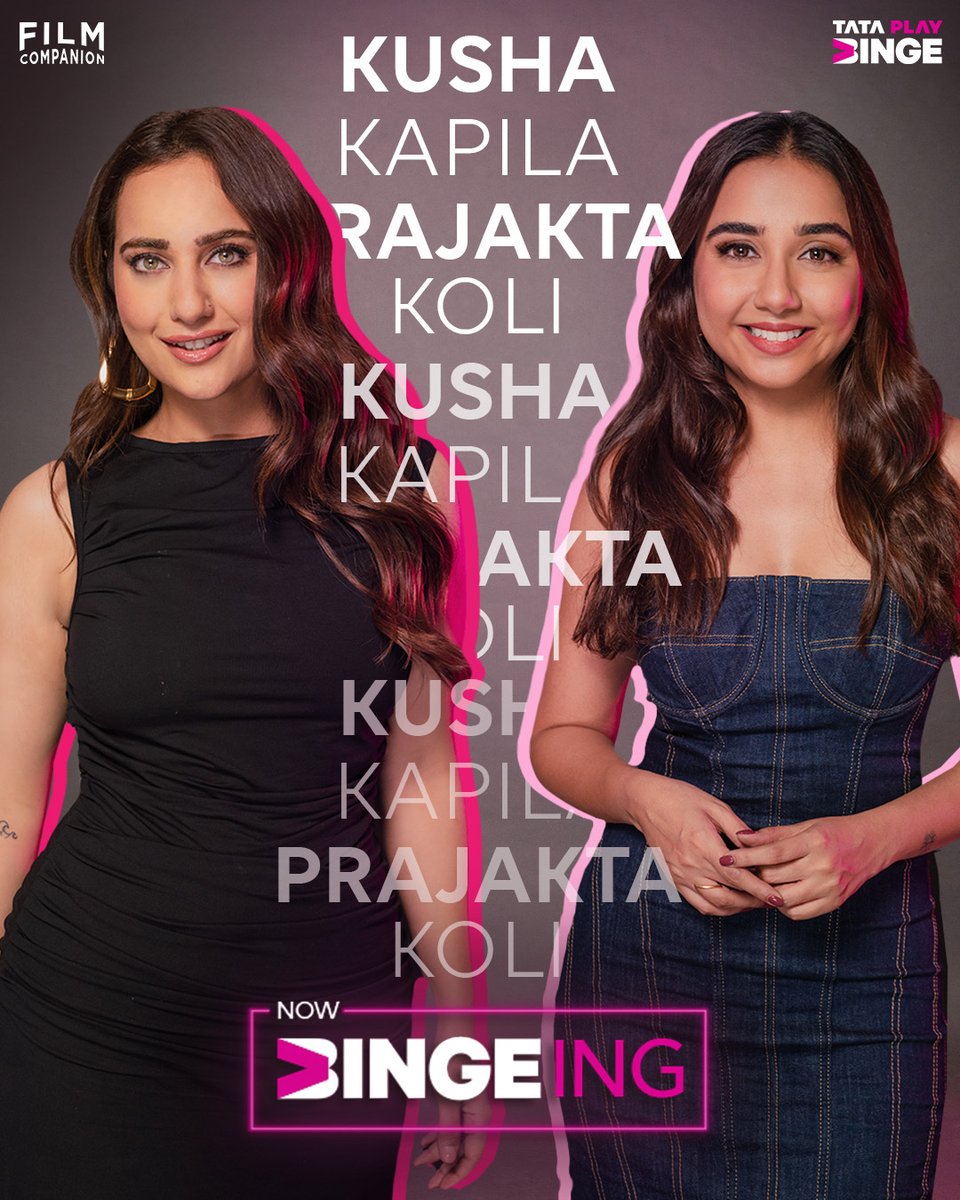 From a throwback to the 90s #ShahRukhKhan to #Succession - @KushaKapila and @iamMostlySane in conversation with @anupamachopra have some great recommendations for you. Watch the full episode of #NowBingeing in collaboration with @TataPlayBinge dropping on December 15th, on our