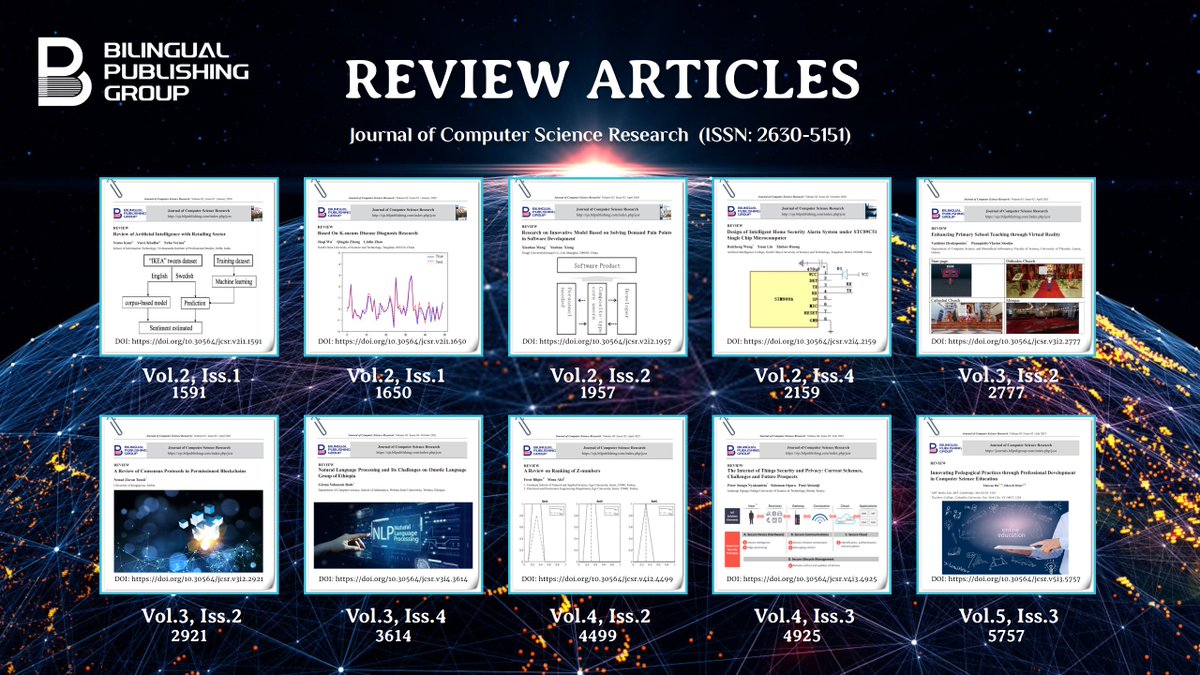 jcsr_Editorial's tweet image. Review articles:
doi.org/10.30564/jcsr.…
doi.org/10.30564/jcsr.…
doi.org/10.30564/jcsr.…
doi.org/10.30564/jcsr.…
doi.org/10.30564/jcsr.…
doi.org/10.30564/jcsr.…
doi.org/10.30564/jcsr.…
doi.org/10.30564/jcsr.…
doi.org/10.30564/jcsr.…
doi.org/10.30564/jcsr.…