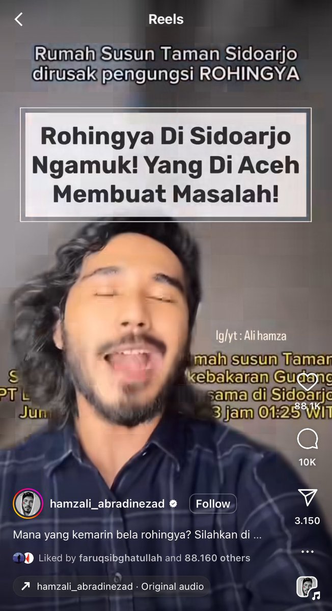 herricahyadi's tweet photo. Contoh paling nyata orang ini. Sudah dibantah habis-habisan, masih tetap bertahan. Rasanya dia juga pasti baca berita update per kemarin di semua media besar sudah membantah itu. 

Apakah dia minta maaf? Oh haram itu. Apakah take down? Apalagi.

Lumayan views di IG smp 2M. https://t.co/LgY4WBO8fc