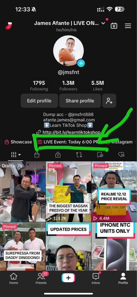 brenan_e's tweet image. mamaya may bagsak presyong sale sa stream ni @jmsfnt on Tiktok for #realme phones! follow him there and get great discounts! 

#realmeXPablo x #agatom
#RWYwithPABLO 
#bagsakpresyo
