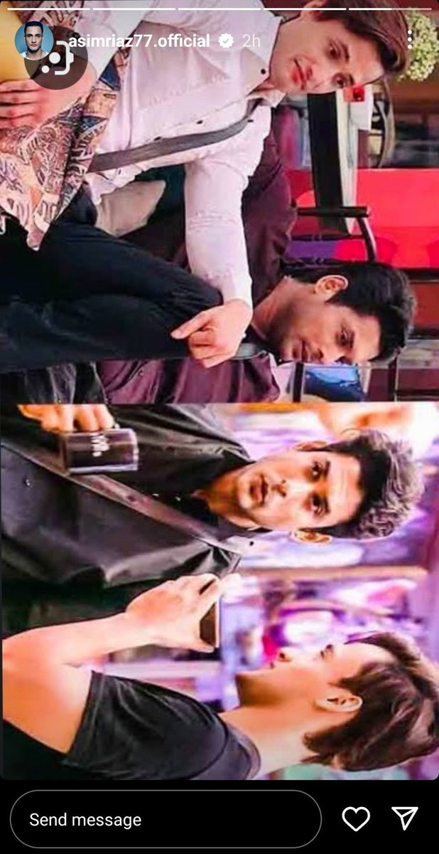 Ig Story of Asim

HBD KING SIDHARTH
#HBDSidharthShukla