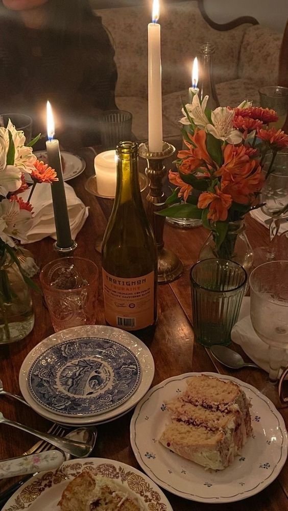 cozy december dinner parties