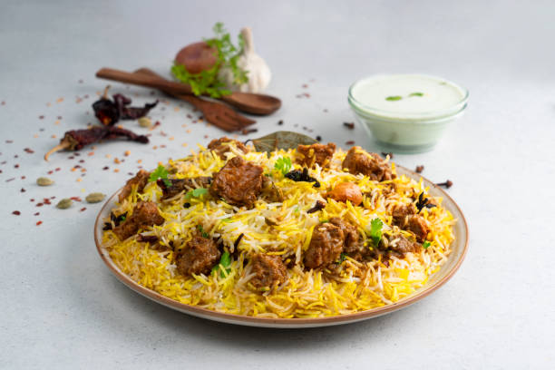 MasroorAnwar13's tweet photo. "Indulging in the exquisite flavors of #Biryani tonight – a symphony of aromatic spices, fragrant basmati rice, and tender meat or vegetables. Pure culinary bliss! 😋🍛 #Foodie #foodlovers 
#BiryaniBliss
#FoodieFavourite
#SpiceUpYourLife
#DeliciousDelights
#BiryaniLove https://t.co/910hoq21RH