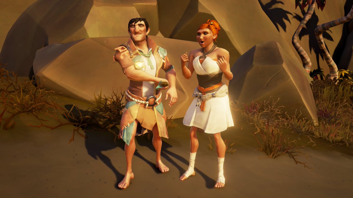 PeiRei (@peirei_) on Twitter photo Yabba Dabba Doo!
(Fred & Wilma Flintstone)
Theme: Dynamic Duos
<a href="/SeaOfThieves/">Sea of Thieves</a> #StyleOfThieves
Pirates: PeiRei and ShimmeryK Yabba Dabba Doo!
(Fred & Wilma Flintstone)
Theme: Dynamic Duos
<a href="/SeaOfThieves/">Sea of Thieves</a> #StyleOfThieves
Pirates: PeiRei and ShimmeryK