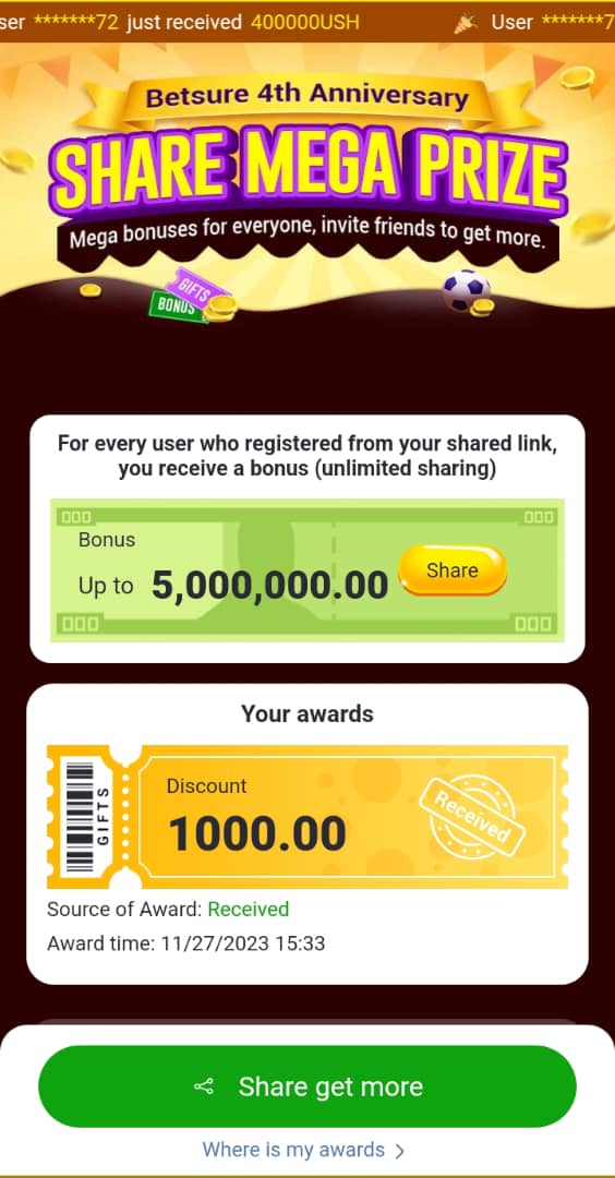 Josesuzan1's tweet photo. UP FOR GRABSITS OUR 4TH ANIVESSARY FOR US HERE @BETSURE REGISTER WITH US FOR INSTANT CASH
CASH BONUSES #BETTING #BETSURE 👉👉https://t.co/nBIdRs9bDA https://t.co/FZAHgR8dYw