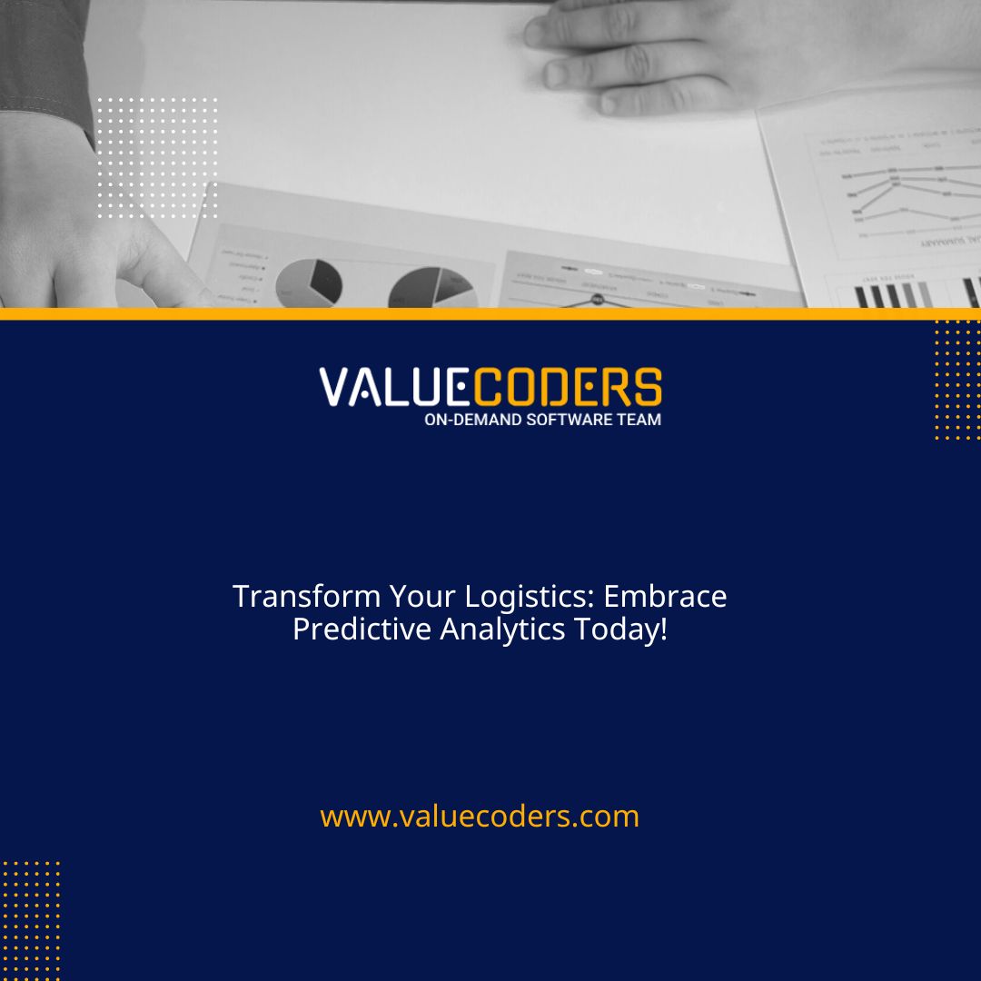 ValueCoders's tweet photo. Reduce Supply Chain Disruptions By 50% with Predictive Analytics π
Explore the possibilities now!
https://t.co/ni5WCFT1Ld
#PredictiveAnalytics #SoftwareDevelopment #ProductDevelopment #ValueCoders https://t.co/Fxzam1hU6X