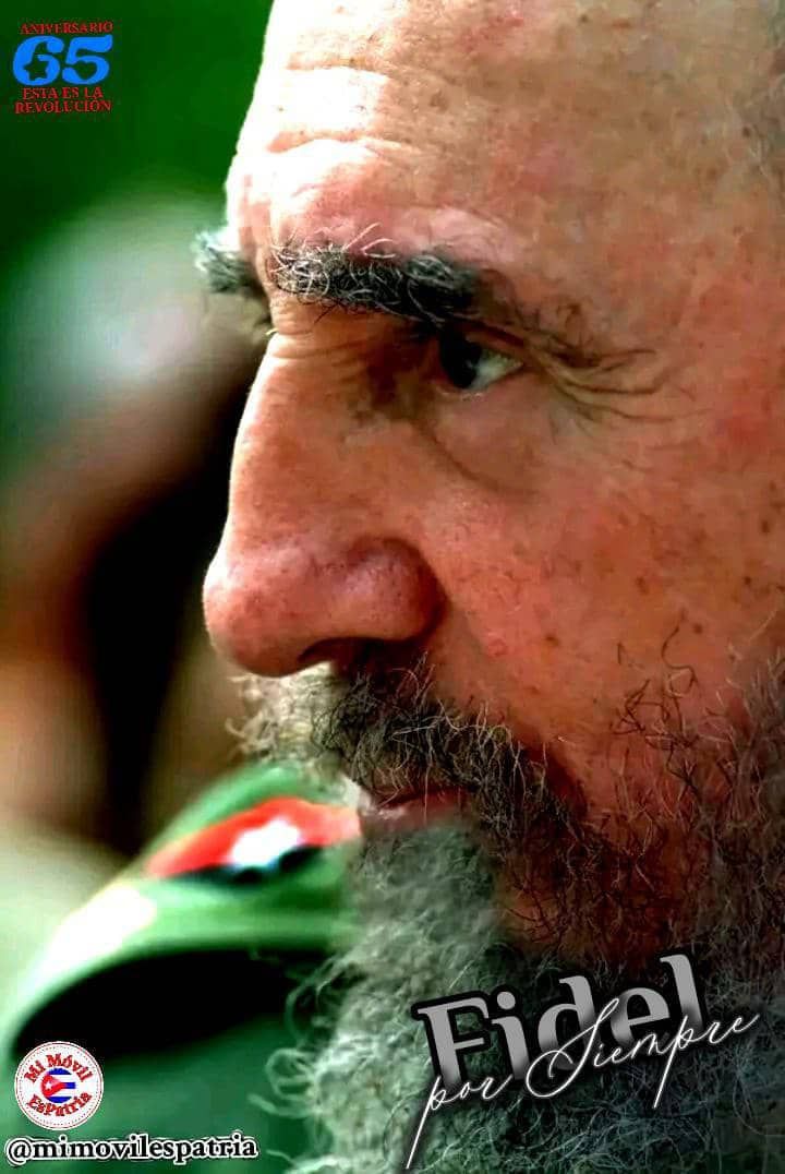 #FidelPorSiempre "La primera lección que tiene que aprenderse todo revolucionario, es  que si quiere ser de verdad revolucionario y actuar como revolucionario  tiene que ser, antes que nada, un trabajador esforzado, cumplidor,  serio      🧵 1/2  #EstaEsLaRevolución  #Cuba
