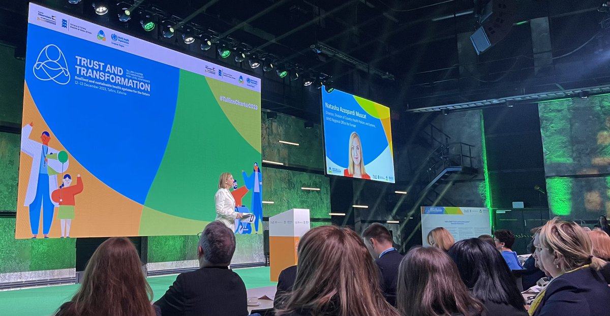 Are our health systems fit for the future? Can we rebuild trust? How to transform systems to ensure health equity &amp; coverage for all? And not to forget prevention. These are some of the key questions for today’s <a href="/WHO_Europe/">WHO/Europe</a> event on the #TallinnCharter2023 #UHCDay <a href="/EuroHealthNet/">EuroHealthNet</a>