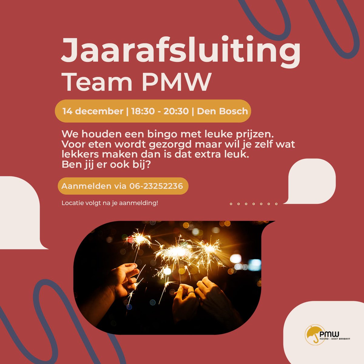 Ben jij er ook bij om feestelijk en gezellig het jaar af te sluiten? 
#sekswerk #bingo #eten