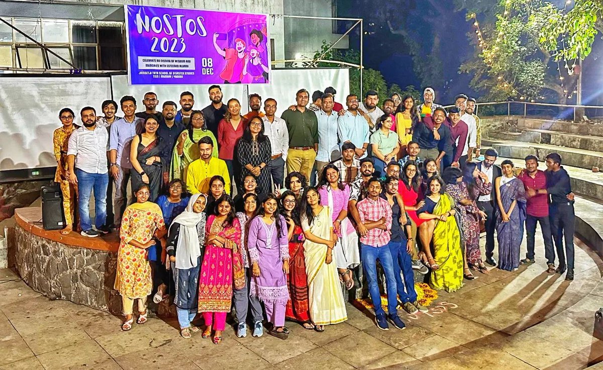 On 8th December 2023, students and faculty welcomed their alumni back to the #TISSMumbai campus. The alumni interacted with the current batch over an energetic evening of games, music, and dance. We look forward to meeting you guys again very soon!
<a href="/TISSpeak/">TISS - Tata Institute of Social Sciences</a> 

#AlumniMeet