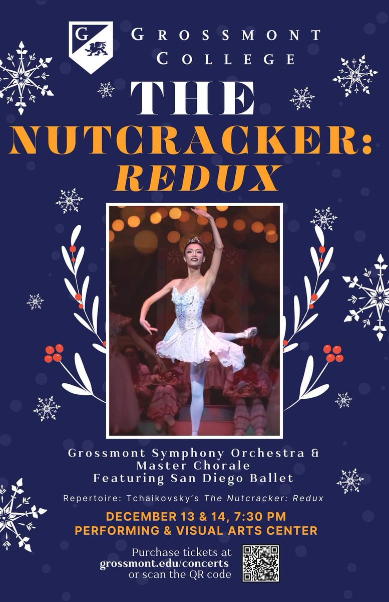 This Wednesday and Thursday, the #Nutcracker: Redux, featuring the <a href="/sandiegoballet/">San Diego Ballet</a>!