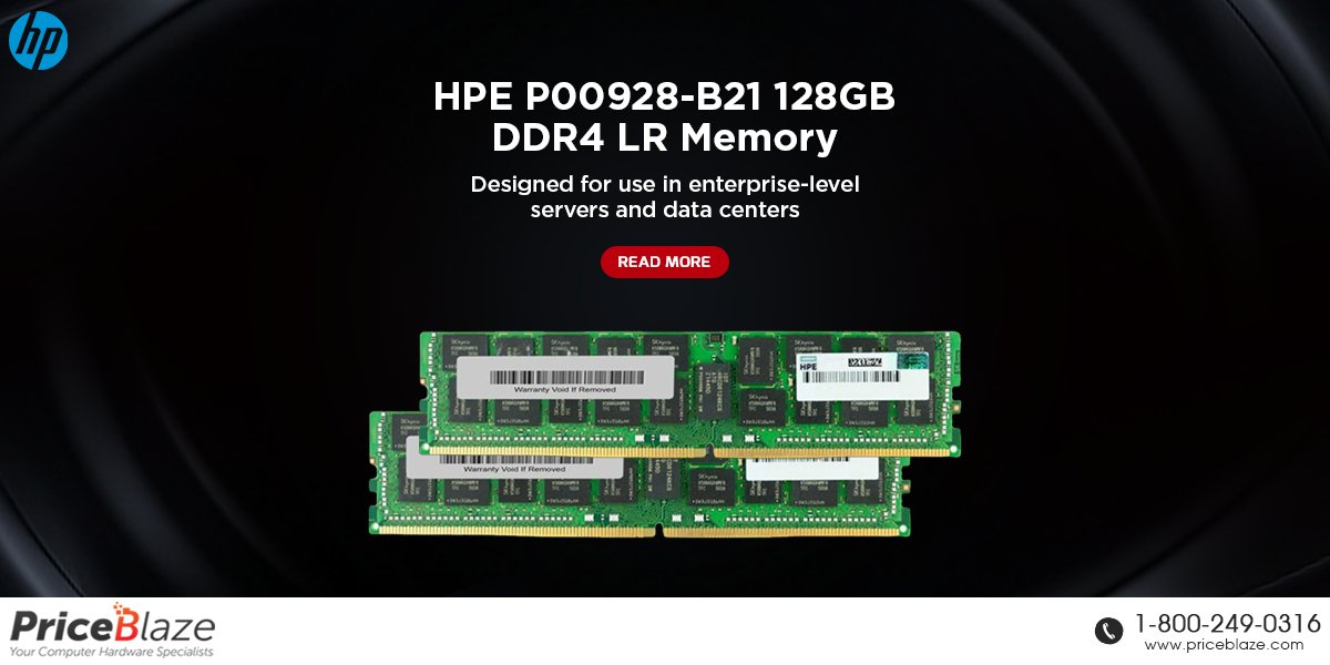 P00928-B21 HPE 128GB DDR4 LR ECC Memory is designed for use in enterprise level servers and data centers. This review provide an in-depth analysis of the key features...

Lean more visit blog: shorturl.at/sCWZ3

#HPE #128GBRAM #HPEMemory @HP  #DDR4Memory #ServerMemory