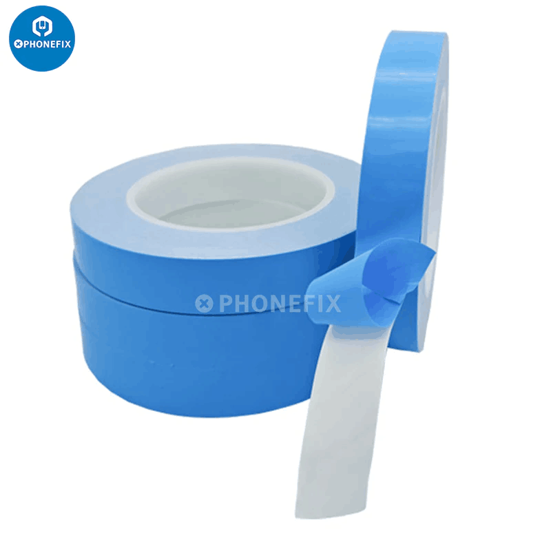 Diyfixtool472's tweet image. Sharing of essential tools for mobile phone repair:

Mobile phone battery thermal tape double-sided cooling pad

Suitable for mobile phone battery fixed welding.

size:
Width: 3mm, 5mm.
Length: 25M.
Thickness: 0.2mm

#heatconduction #tape #fixtool #battery #welding