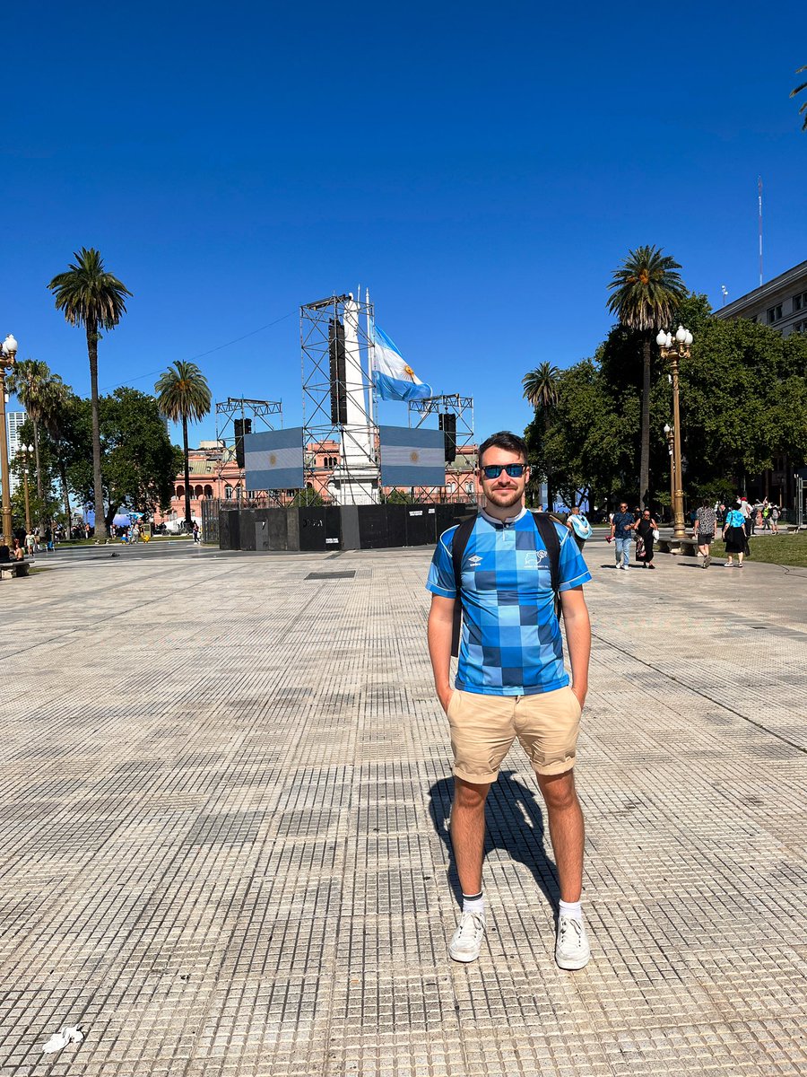 Spreading the good word in the land of Esteban Fuertes 🇦🇷