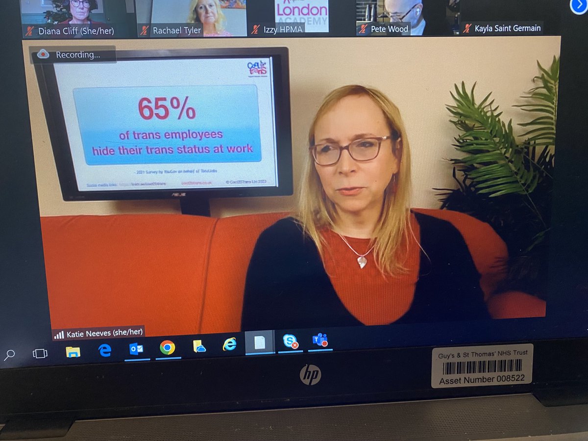 HPMA London Academy (@hpmalondon) on Twitter photo Inspiring and sobering talk from β¦<a href="/cool2btrans/">Katie Neeves - @cool2btrans.bsky.social</a>β© this morning - how to make our #NHS workplaces transinclusive Inspiring and sobering talk from β¦<a href="/cool2btrans/">Katie Neeves - @cool2btrans.bsky.social</a>β© this morning - how to make our #NHS workplaces transinclusive