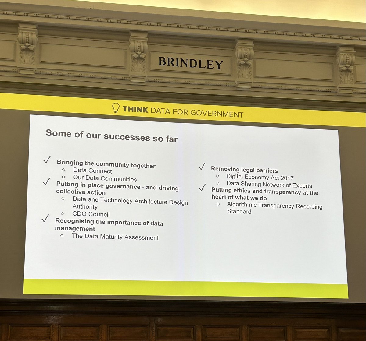 #thinkdata for government in London